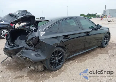 2025 Honda Civic Sport z USA, uszkodzony, nr VIN 2HGFE2F55SH563555